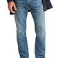 Levis Mens Wellthread 502 Regular Fit Tapered Jeans Blue Size 30 x 32