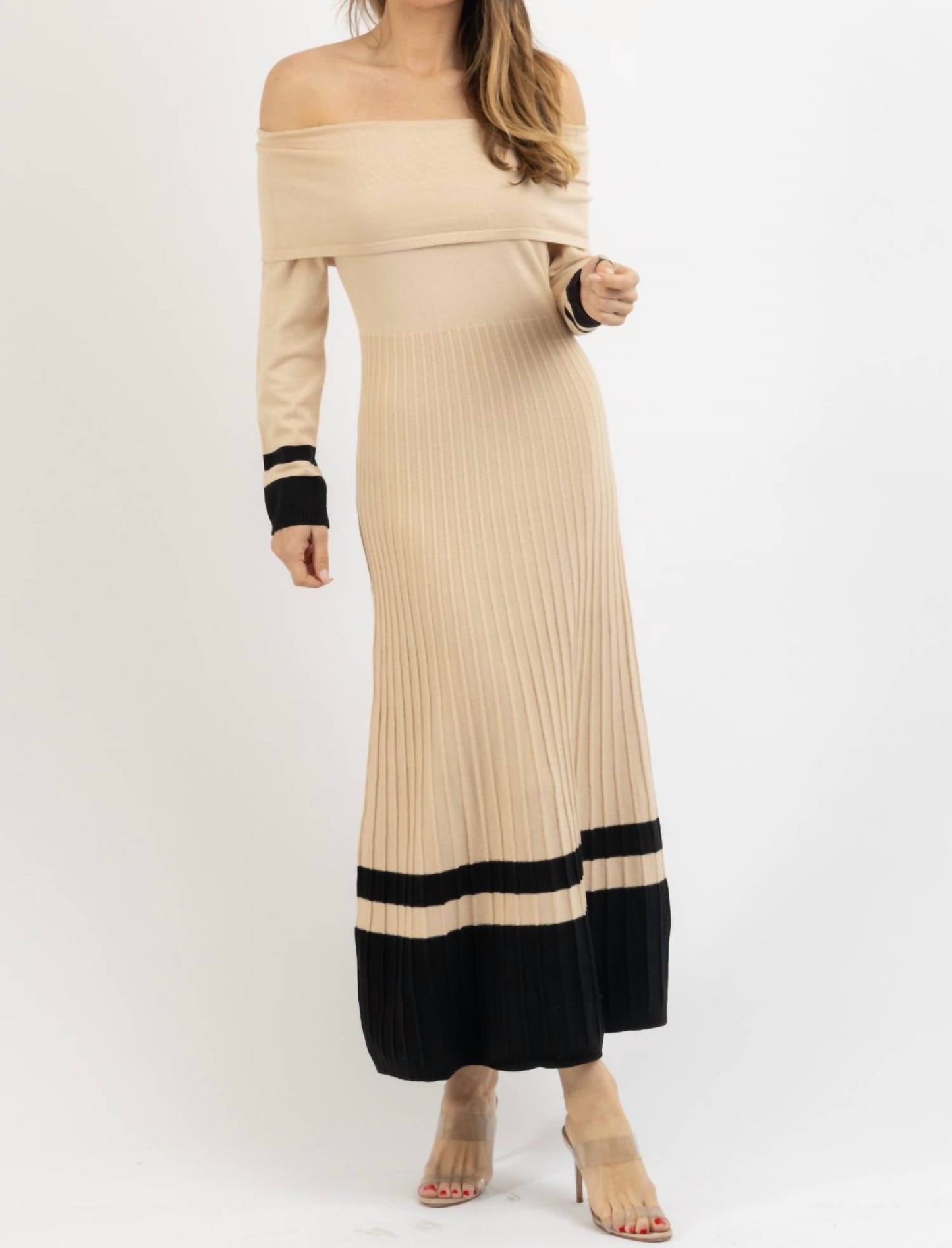Able - Jami Knit Long Sleeve Maxi Dress