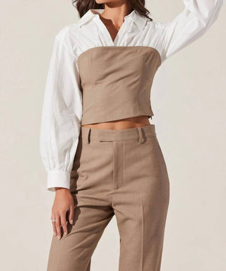 Astr - Brooks Layered Corset Top