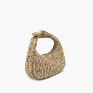 Like Dreams - Women's Aimee Mini Straw Top Handle Bag