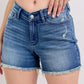 Judy Blue - V-front Shield Pocket Shorts