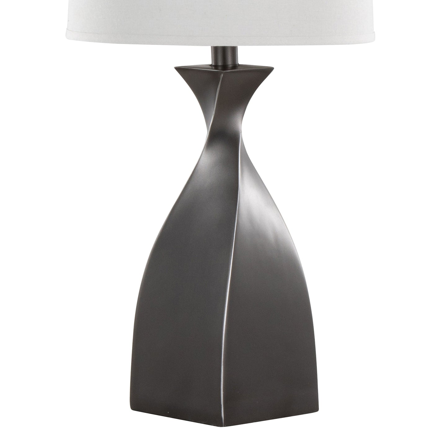 Curvo 30" Contemporary Polyresin Table Lamp - Set of 2