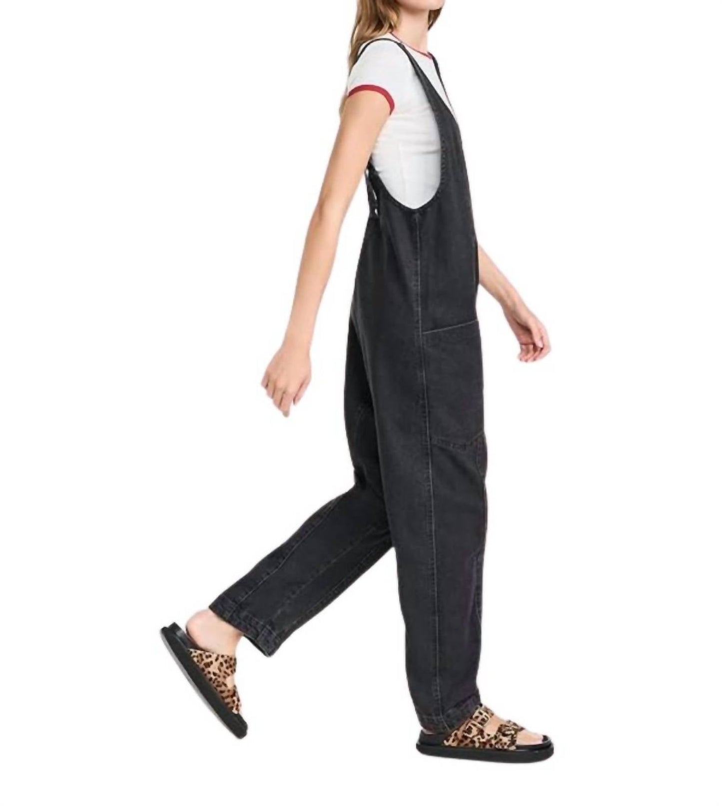 Free People - High Roller Scoop Neck Sleeveless Jumpsuit