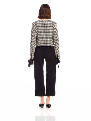 Fifteen Twenty - Poppy Bow Micro Jacket