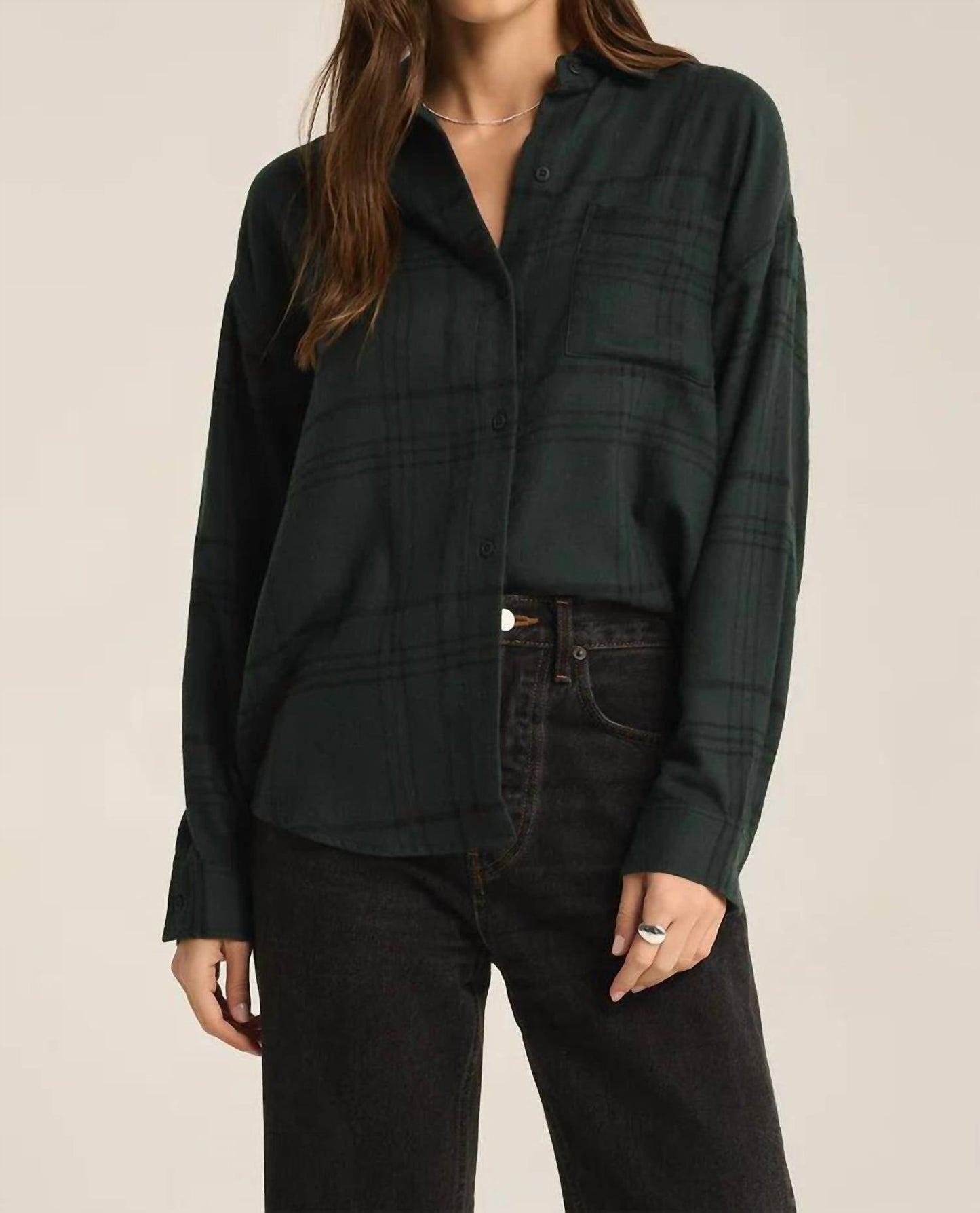 Z Supply - River Plaid Button Up Shirt