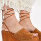Free People - Women's Front Row Wrap Platform Clogs