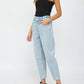 Mica Denim - Paperbag Super High Rise Mom Jeans