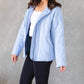 Aemi + Co - Sky Blue Dixie Quilted Jacket