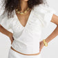J.Crew - Cecily Top In Stretch Cotton Poplin Blend