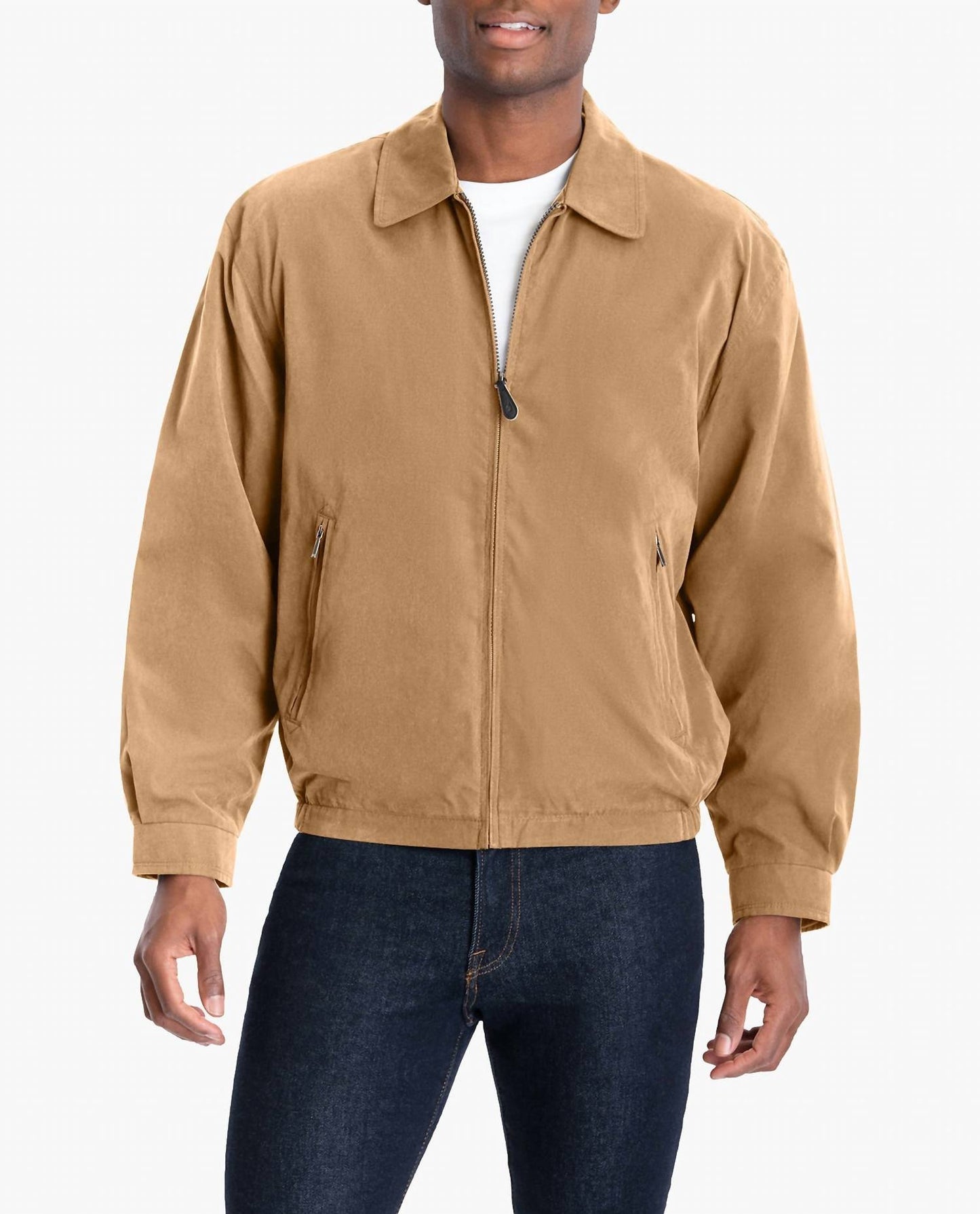 London Fog - Tall Men's Auburn Light Weight Zip Front Golf Jacket