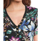 Johnny Was - JANIE FAVORITE SHORT SLEEVE HENLEY