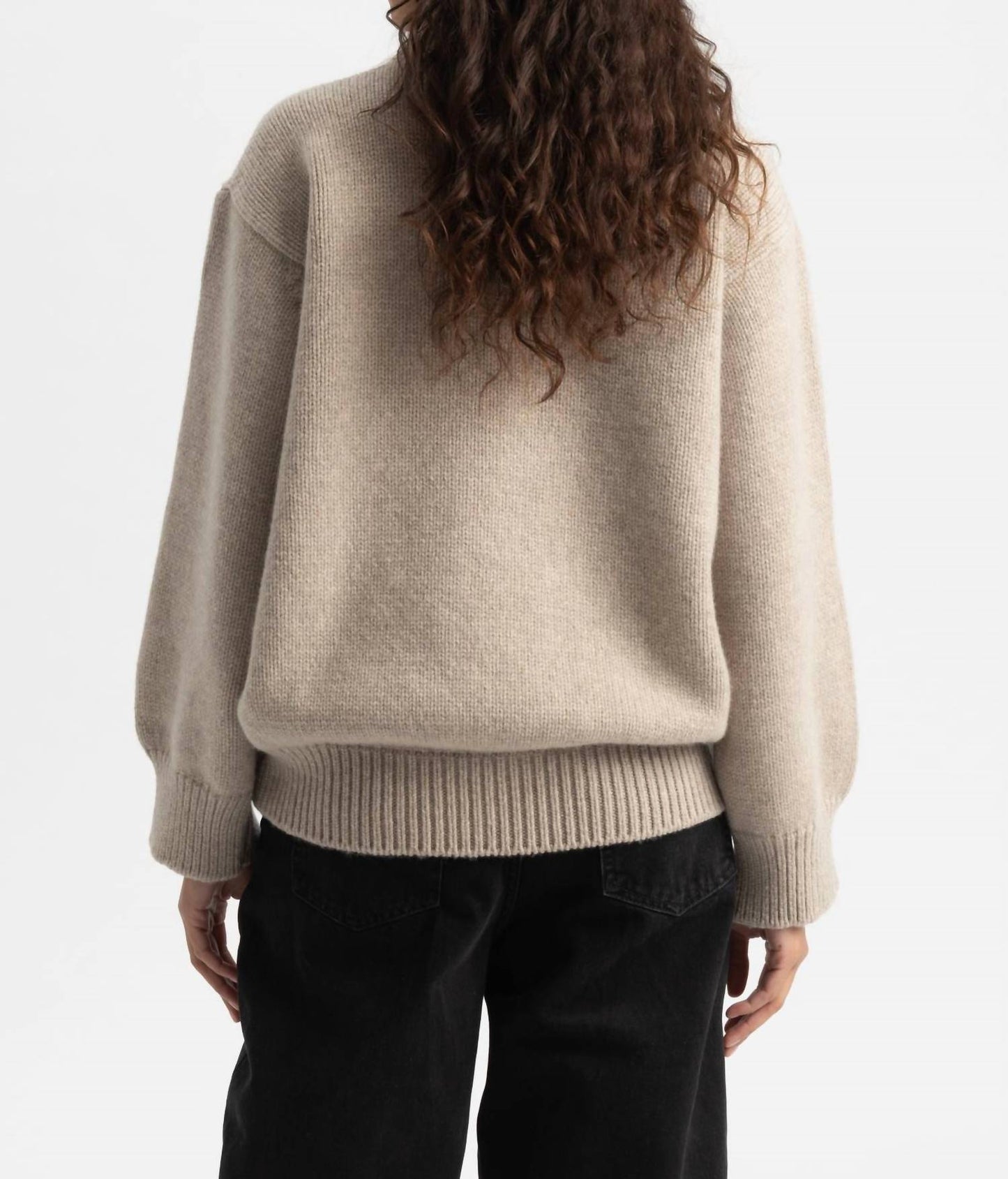 &Daughter - Caragh Chunky Slouch Crewneck Sweater