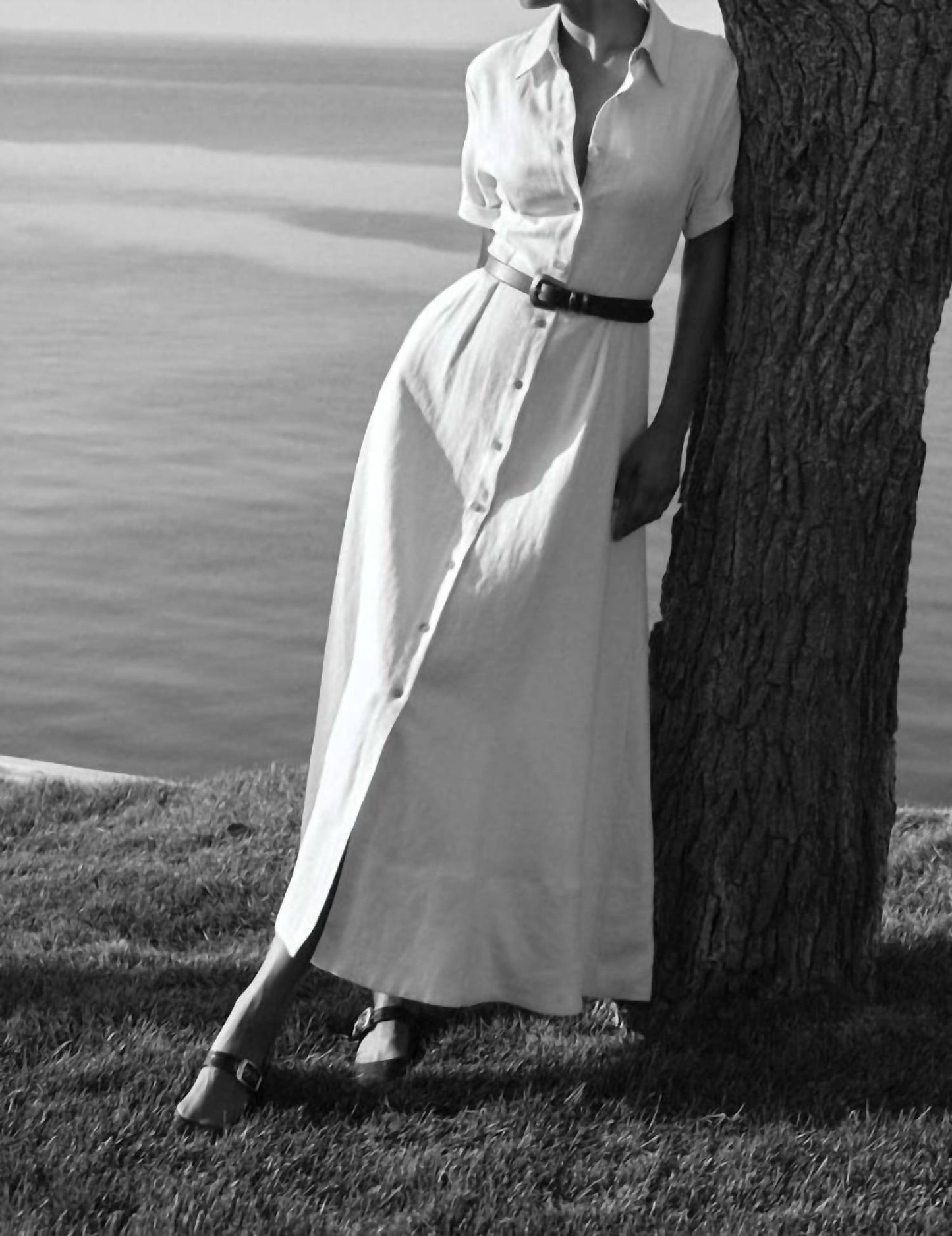 Dl1961 - Women'S - Montauk Button Front Maxi Dress