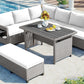 Tomax 5-Piece Outdoor Patio Rattan Sofa Set
