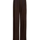 Enza Costa - Straight Pleated Satin Pants