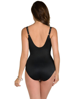 Miraclesuit - Rockin' Moroccan Plus Size Sanibel Underwire One Piece Swimsuit