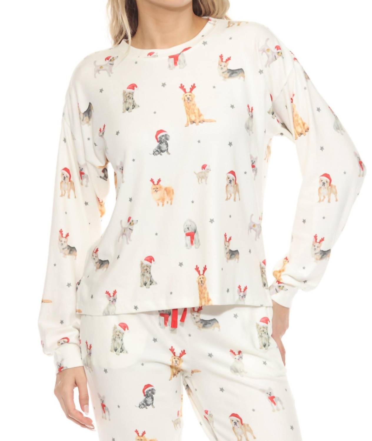 Pj Salvage - Stars & Paws Pajama Set
