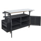 Foldable Outdoor Kitchen Island Patio Mobile Kitchen Cart