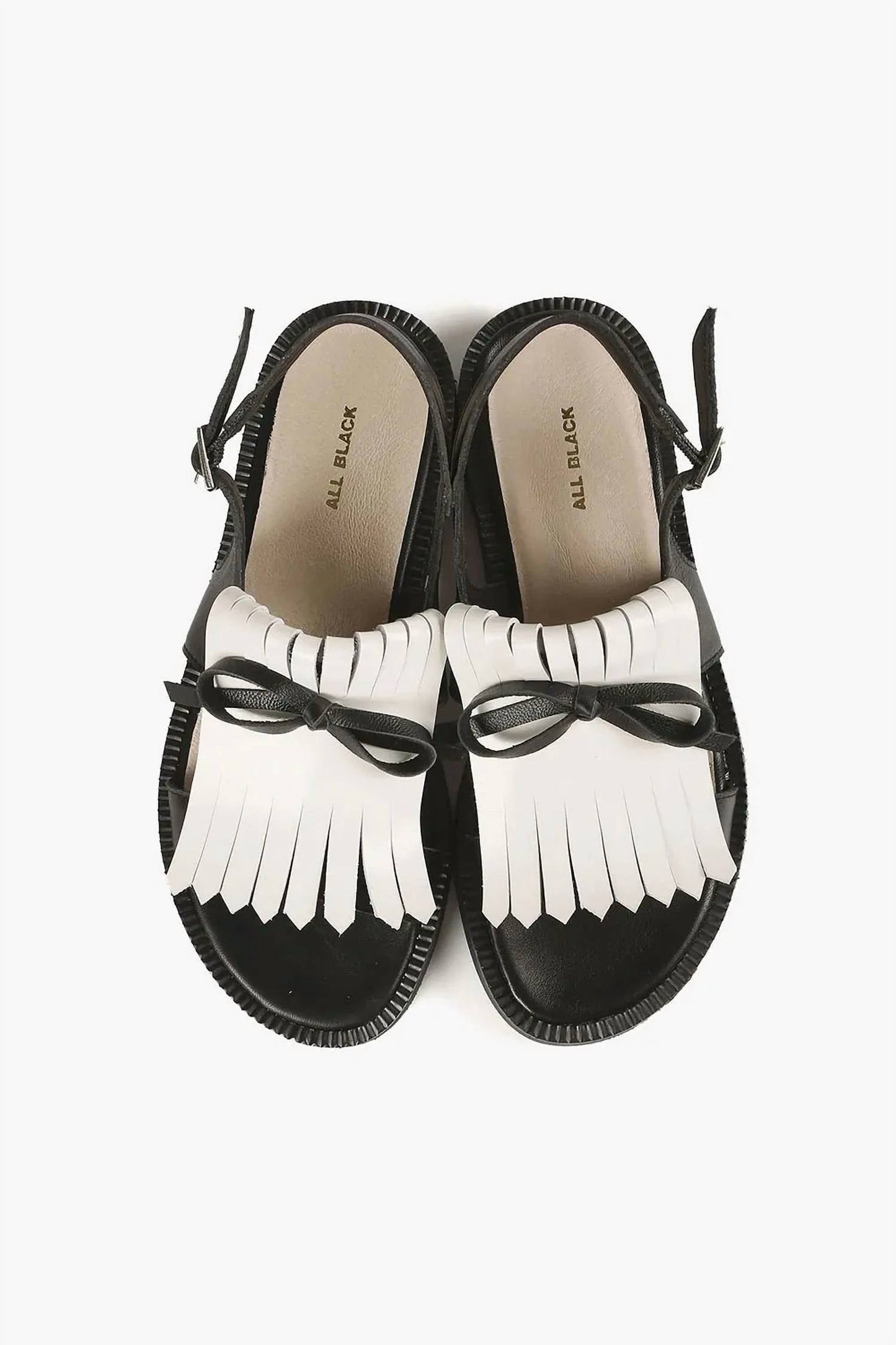 All Black - Women's Ortega Bow Sandal