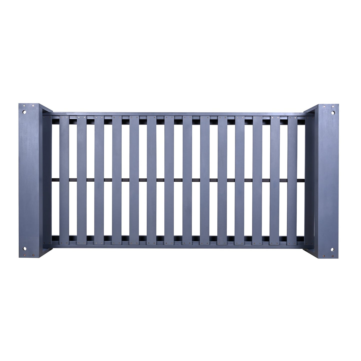 Twin Size Porch Swing Bed Seating Gray