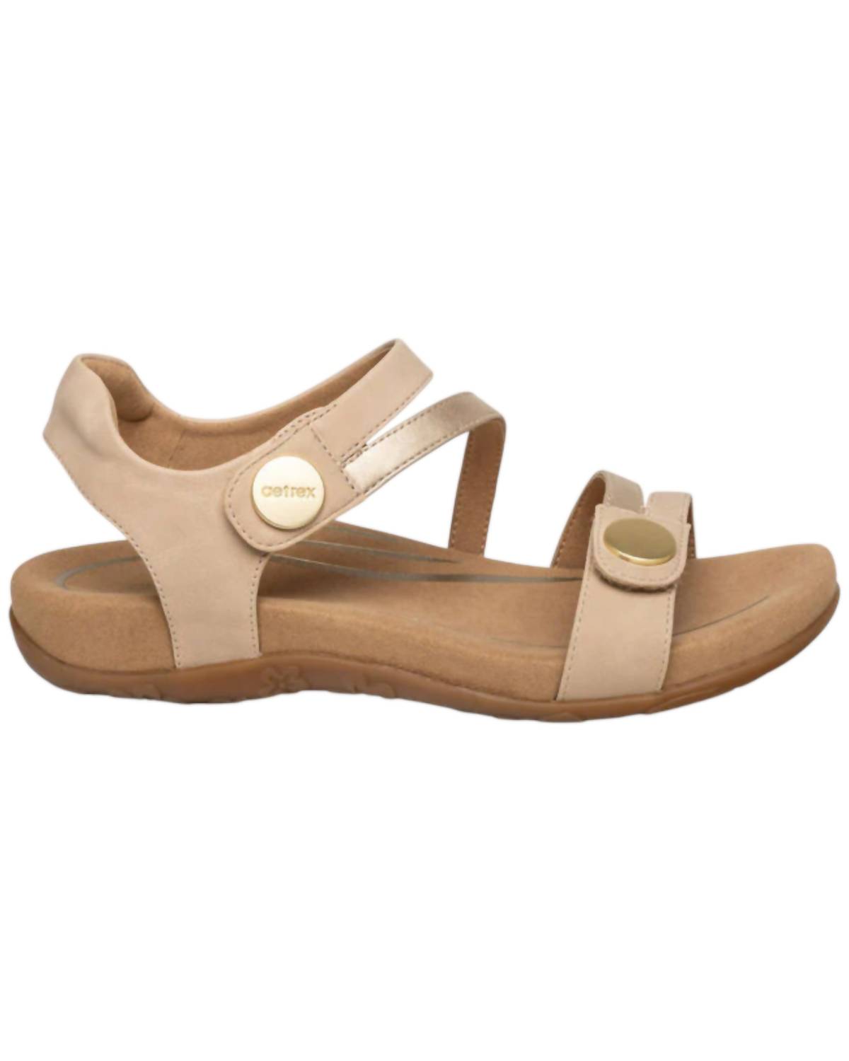 Aetrex - Women's Jess Adjustable Quarter Strap Sandals