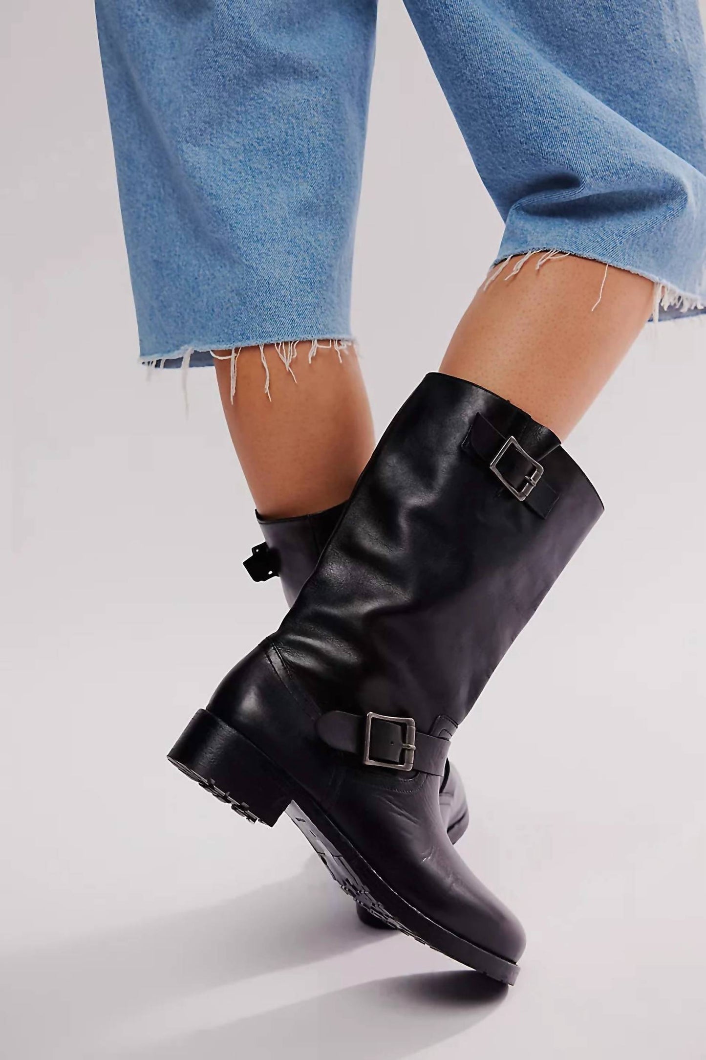 Free People - Women's Ride Or Die Engineer Boot