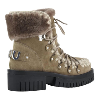 Mou - WOMEN'S ESKIMO COMBAT LACE UP BOOTS