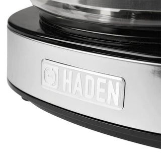 Haden Heritage 12 Cup Programmable Retro Coffee Maker Machine, Black/Chrome