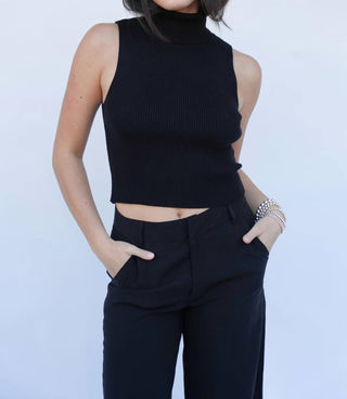 Falcon Park - Wells Sleeveless Turtleneck Top