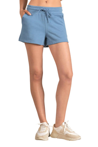 Elan - PUFF SLEEVE HOODIE AND SHORT SET