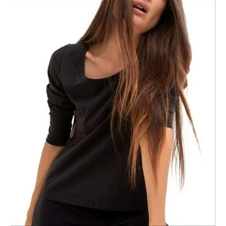 Sanctuary Women's Black Ballet Long Sleeve T-Shirt - Small