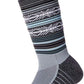Stance Men's Mahalo Crew Athletic Socks 2 pack Grey Medium Gray Size Medium (Shoes Size 6-8.5 US)