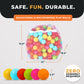 BalanceFrom Fitness 2.3" Play Pit Balls with Storage Bag, Multicolor (3 Pack)