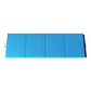 BalanceFrom Fitness Foldable Gymnastics Mat w/Sectional Floor Balance Beam, Blue