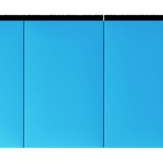 BalanceFrom Fitness Foldable Gymnastics Mat w/Sectional Floor Balance Beam, Blue