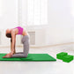 BalanceFrom Fitness 71"x24" Anti Tear Yoga Mat w/Strap, Knee Pad & Blocks, Green