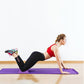BalanceFrom Yoga Mat with Knee Pad, Yoga Blocks, Carrying Strap, and Extra 1-Inch Foam, Exercise Mat for Gym or Home Workout, 71" x 24", Purple