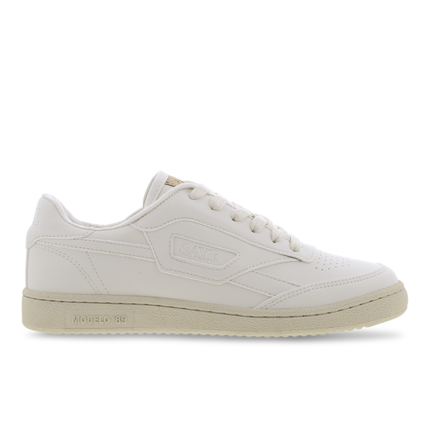 Saye Kids Modelo '89 Vegan Trainers Off White Cotton, 4
