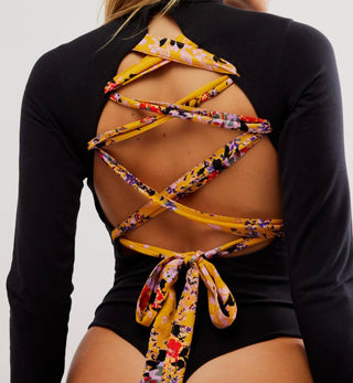 Free People - STRAPS IN THE BACK BODYSUIT
