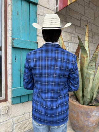 Panhandle - Plaid Western Blazer