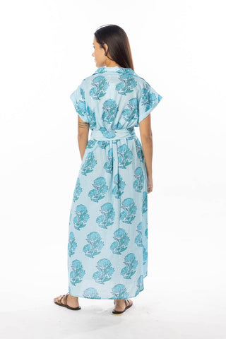 Bindu - Button Down Coverup/ Maxi Dress