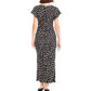 Fifteen Twenty - Emmeline Tie-front Bias Maxi Dress
