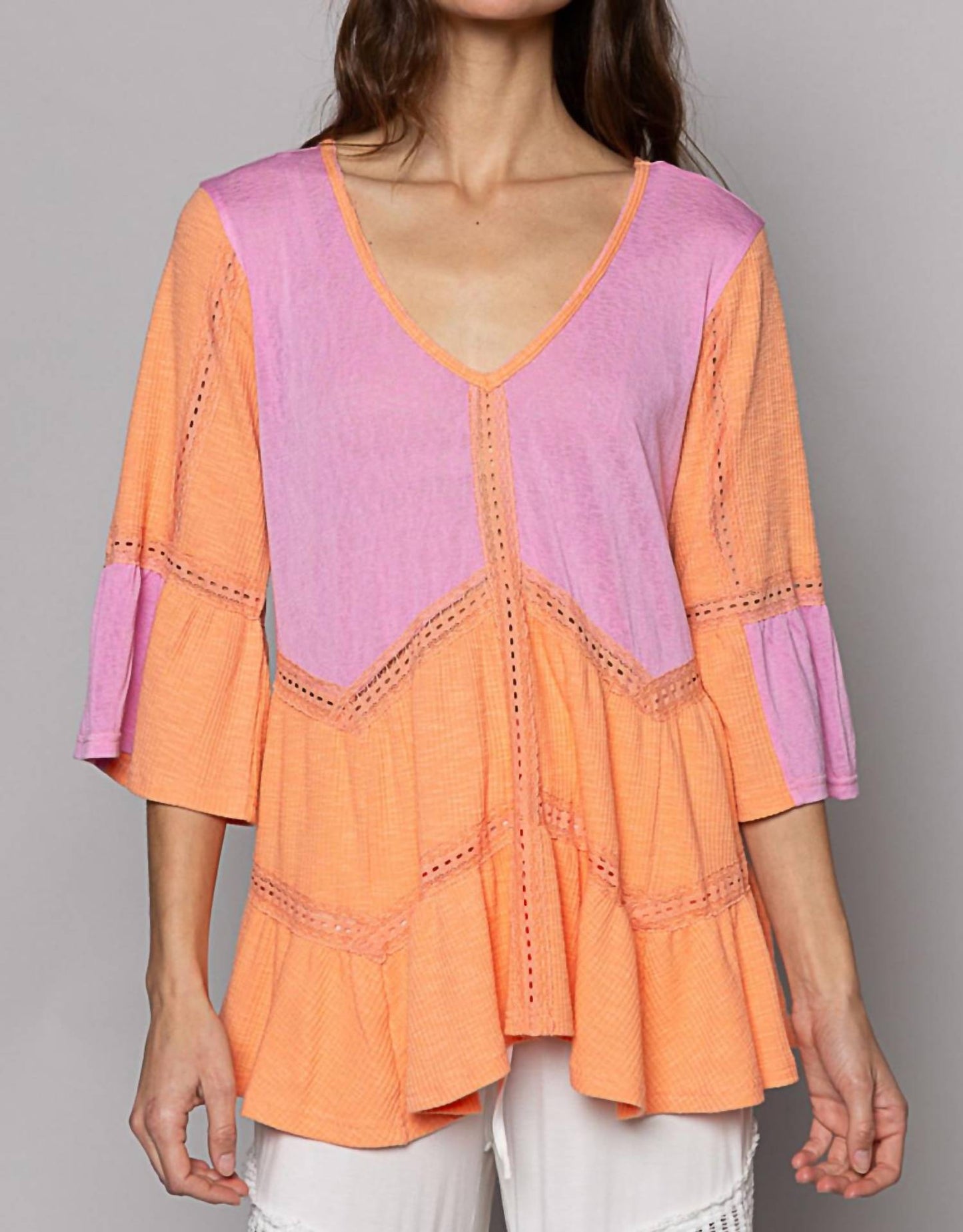 Pol - Jada Bell Sleeve Top