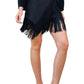 Cloud Ten - Wrap Me In Fringe Skirt