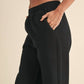 Kimberly C - Cozy Fleece Wide Leg Sweatpants