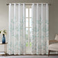 Burnout Printed Curtain Panel (Single Panel)