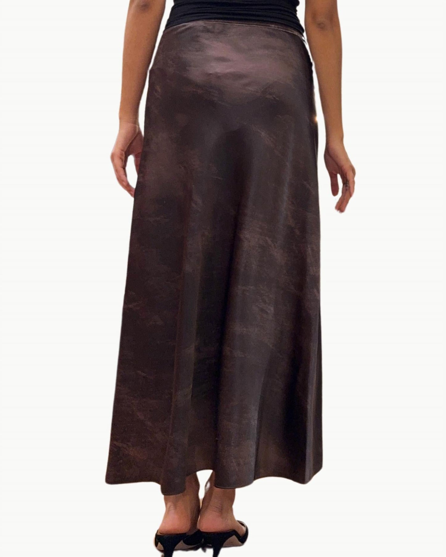 Go By Go Silk - Slit Difference Skirt
