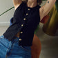 Nation Ltd - Abbie Button Front Tank Top