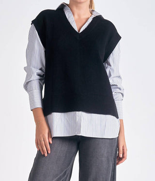 Elan - Sweater Vest/Shirt