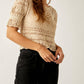Free People - Country Romance Textured Sweater